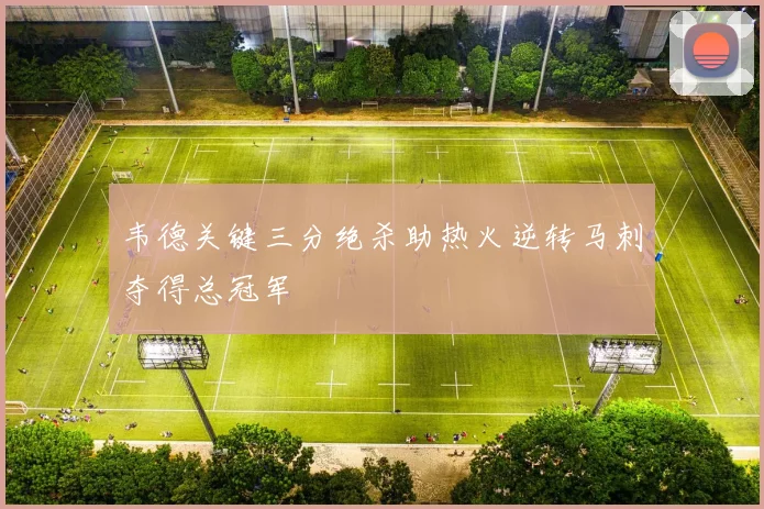 韦德关键三分绝杀助热火逆转马刺夺得总冠军