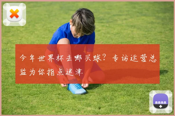 今年世界杯去哪买球?专访运营总监为你指点迷津