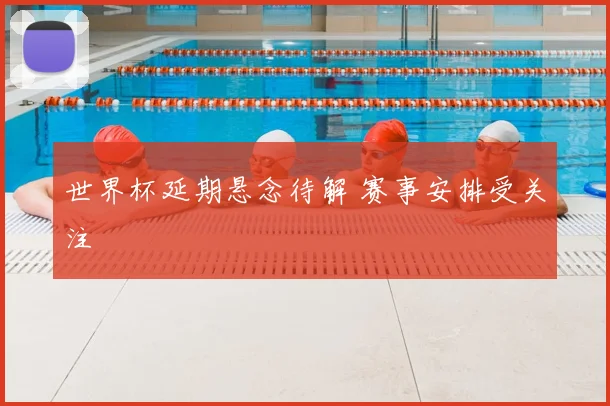 世界杯延期悬念待解 赛事安排受关注